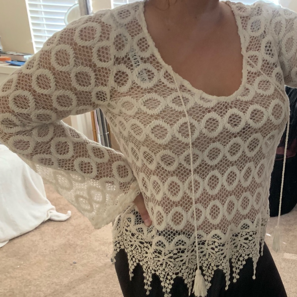 Boho Crochet Top